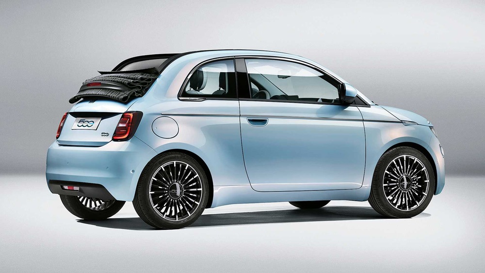 fiat cinquecento azul